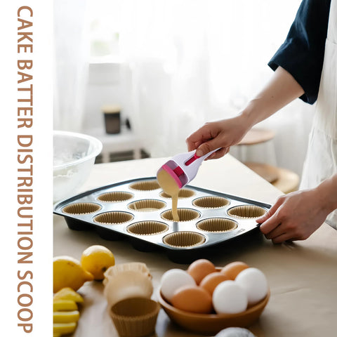 Tydlig Cupcake Scoop Dispenser BPA-free materials image communicates safe everyday baking.