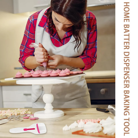 Tydlig Cupcake Scoop Dispenser compact design image for easy handling in small kitchens.