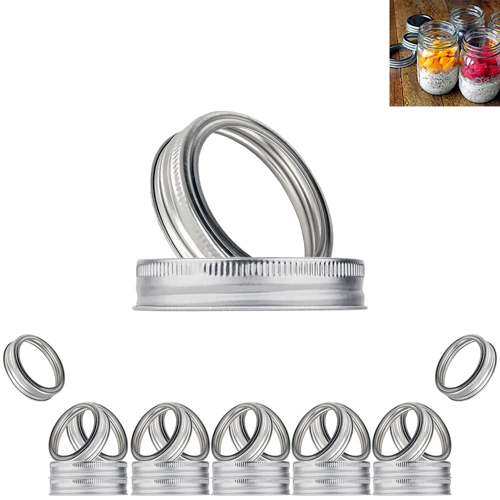 TYESMER 87mm mason jar ring with rust-resistant coating for reliable sealing.