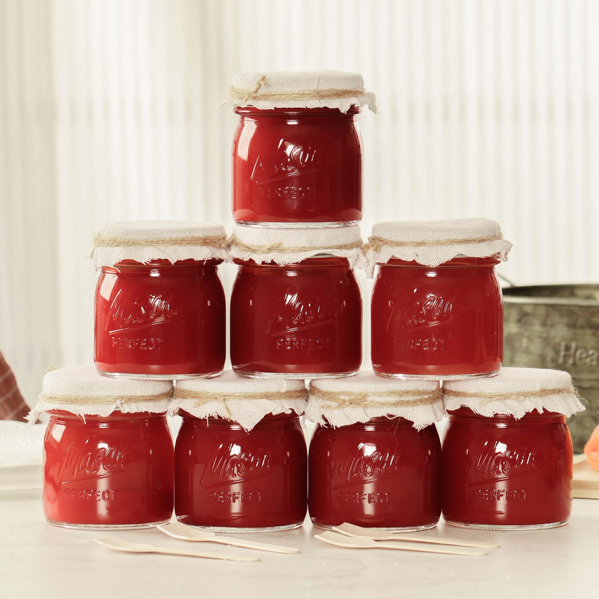 Tynatune multi-use jar 8oz for crafts, ingredients, and gifts.