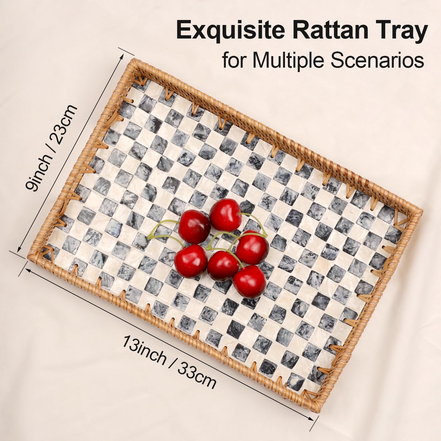 Tynulox tray suited for hotel, office, or dining decor