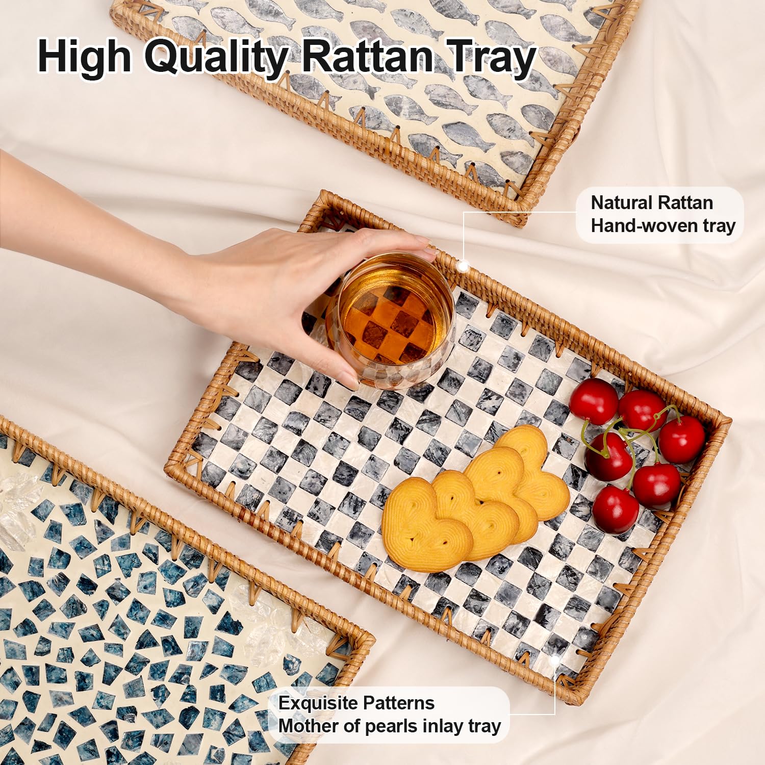 Tynulox tray bottom with non-slip rubber to prevent sliding