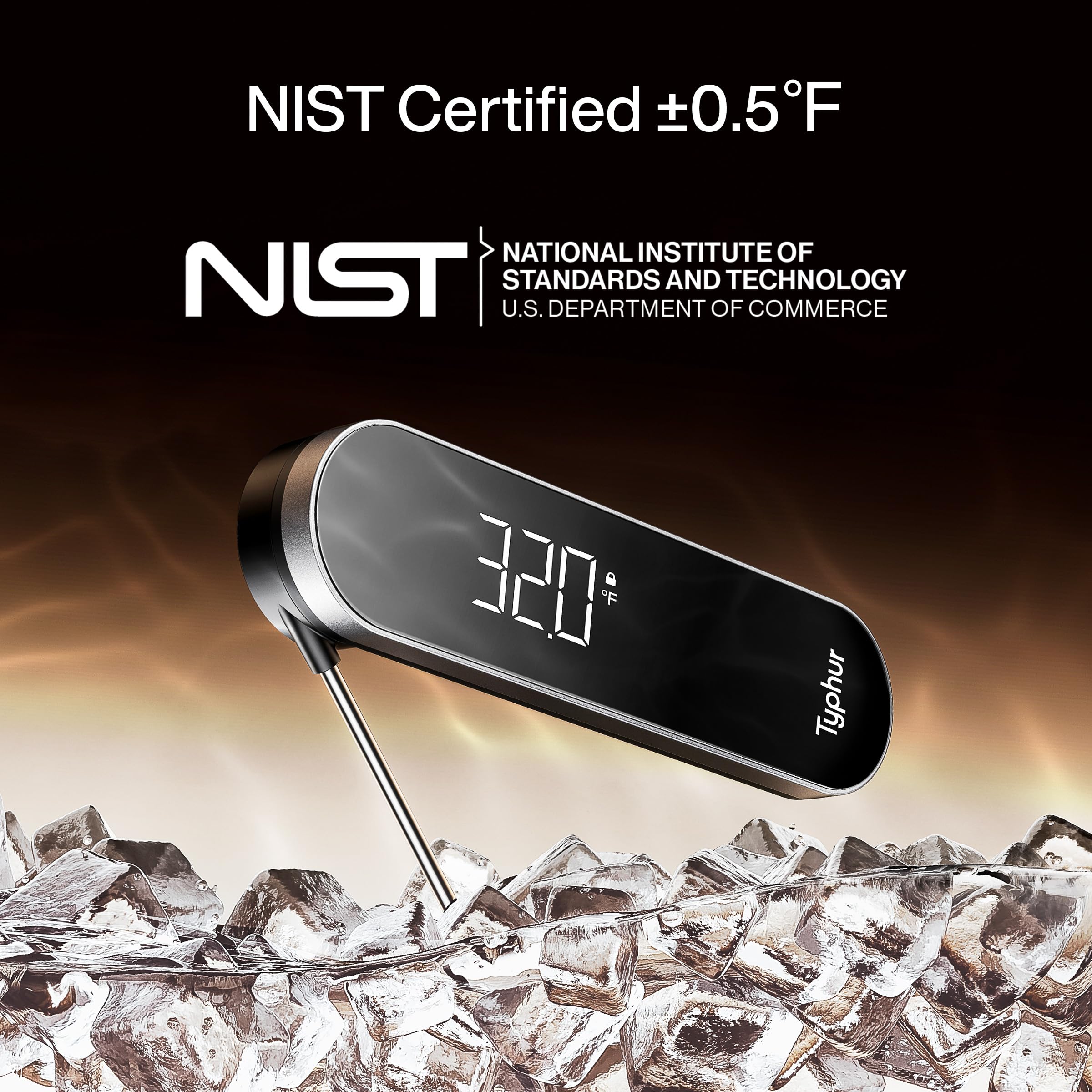 Typhur InstaProbe Core magnetic storage keeps the thermometer ready after cleanup