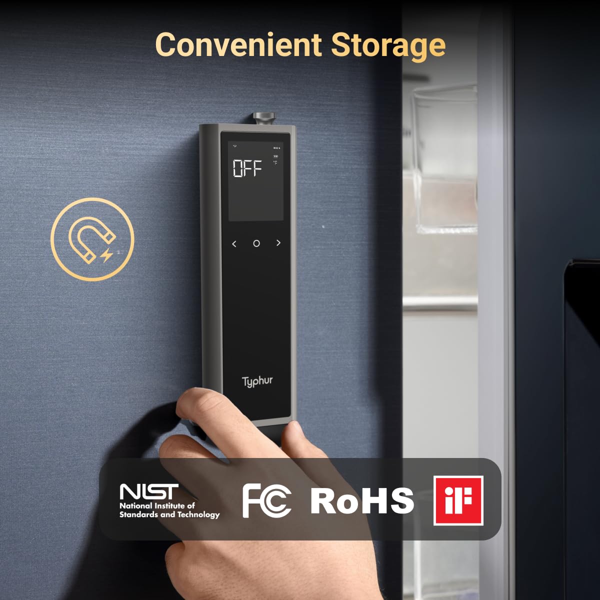 Typhur Sync One Gen 2 quick charge adds two hours after a two-minute top-up