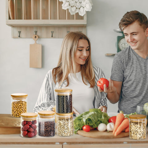 TYQG dishwasher-safe glass jars make cleanup quick and easy.