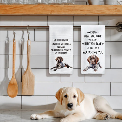 Tzhim GSP holiday pattern kitchen towels bring seasonal cheer and everyday utility