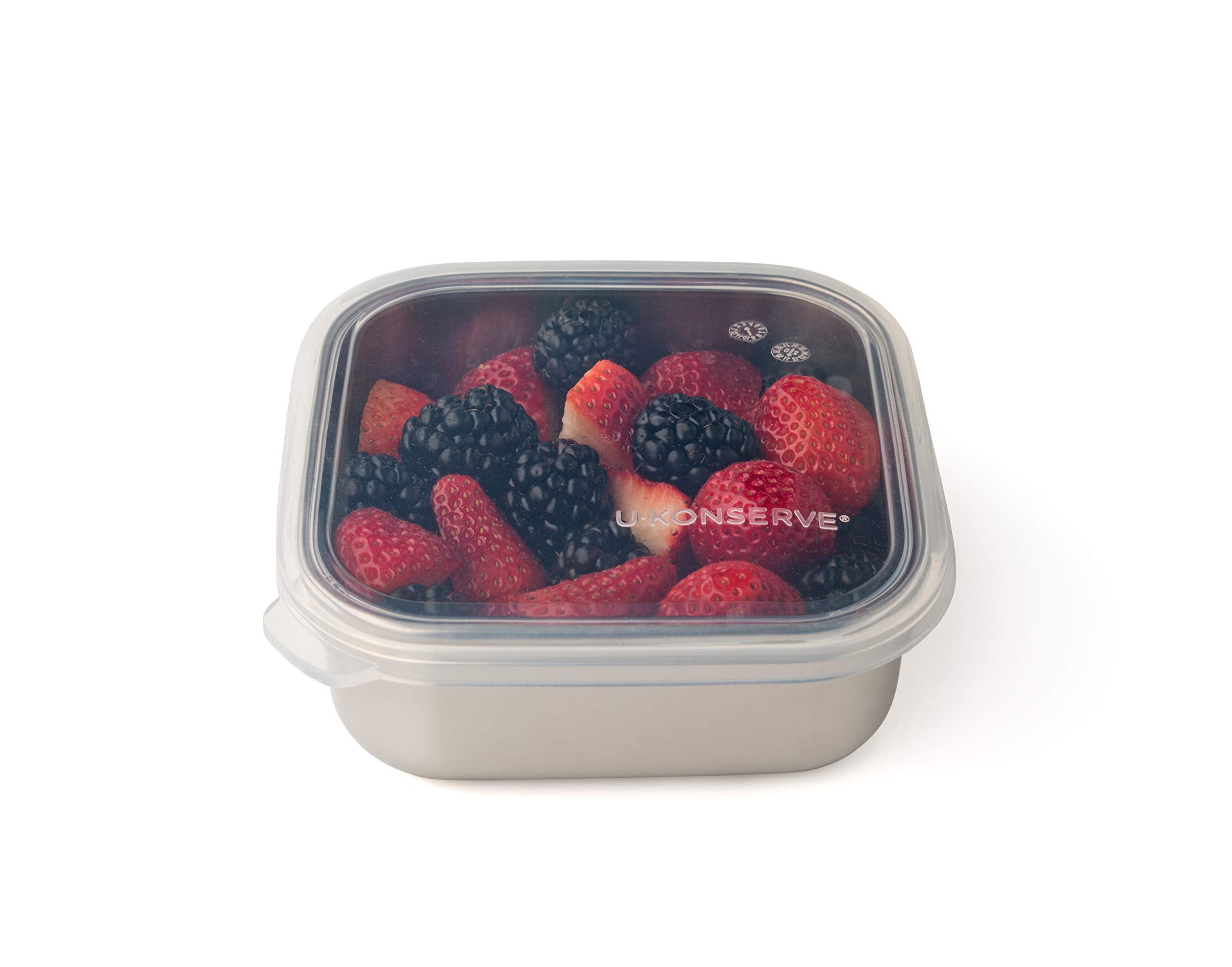 U Konserve stainless steel bento box 15oz for meal prep and on-the-go meals.