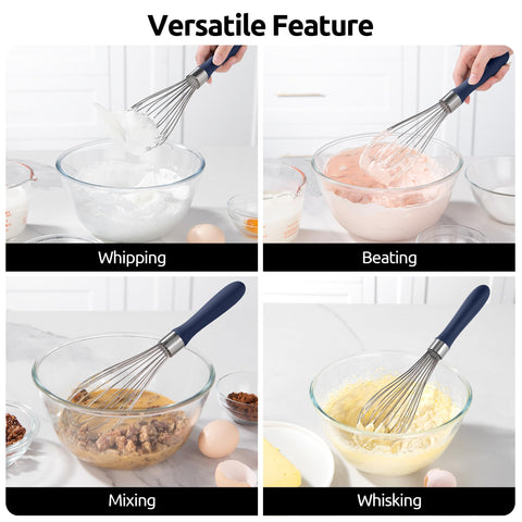 U-Taste balloon whisk efficient whisking for quick recipes.
