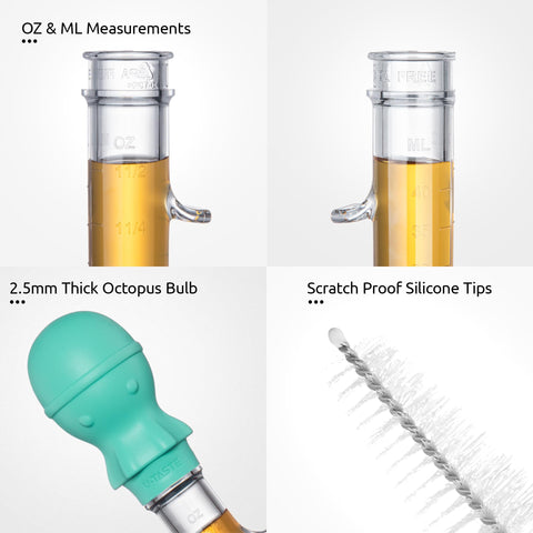 U-Taste integrated construction reduces leaks and simplifies cleaning