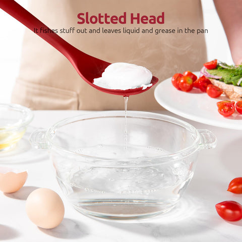 U-Taste flexible yet sturdy spoon ideal for thick sauces and stews.
