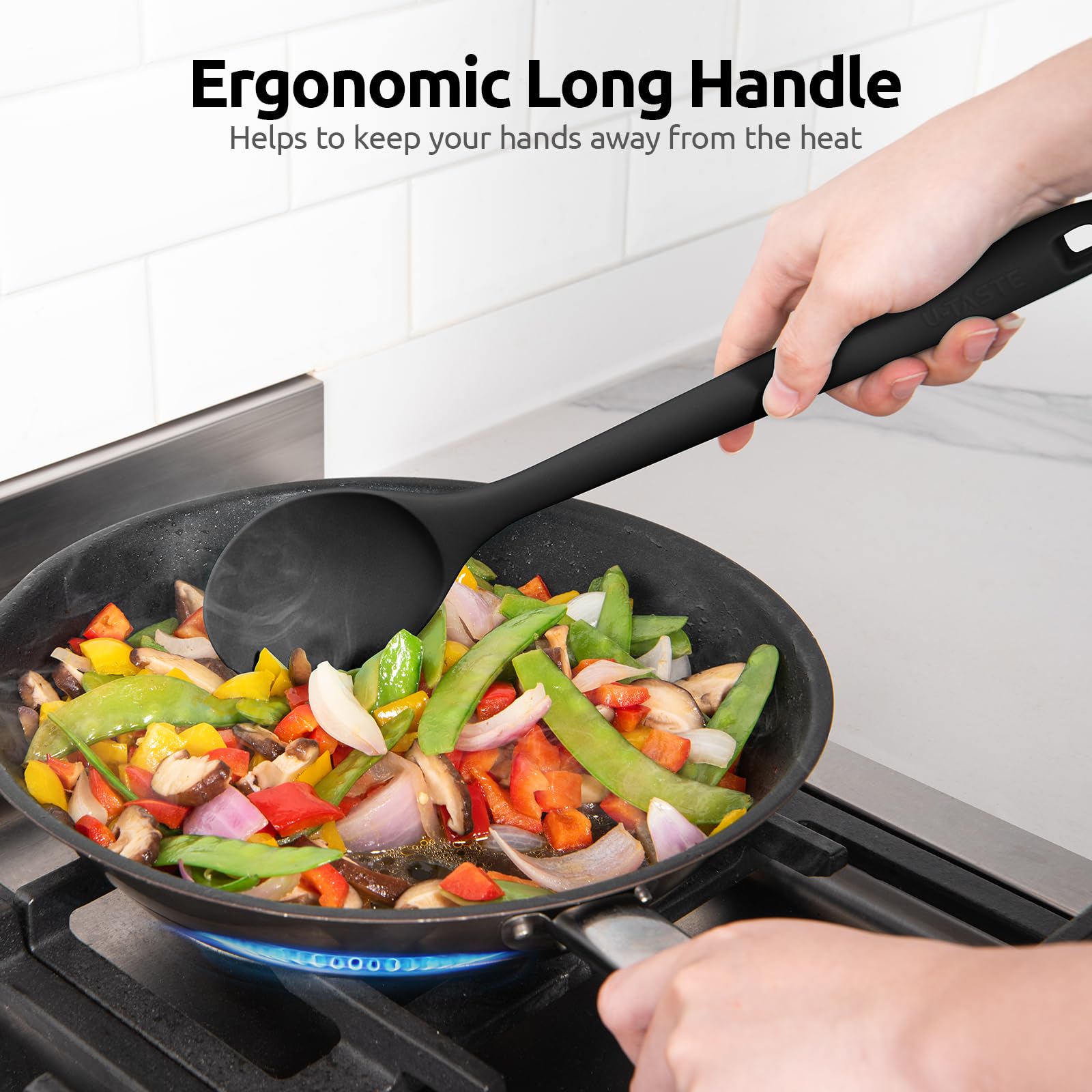 U-Taste safe for nonstick surfaces, protecting coatings during use.