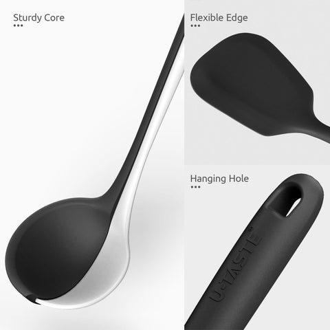 U-Taste five-piece set covers cooking needs from stirring to serving.