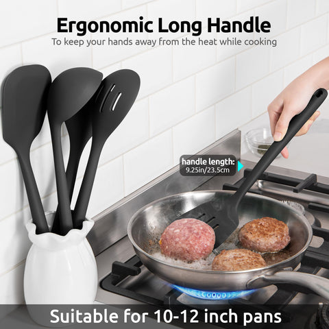 U-Taste heat-resistant BPA-free utensils withstand high heat.