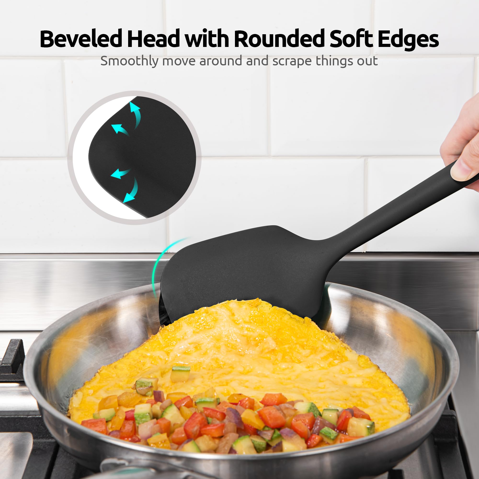 U-Taste soft-grip handle provides comfortable control.