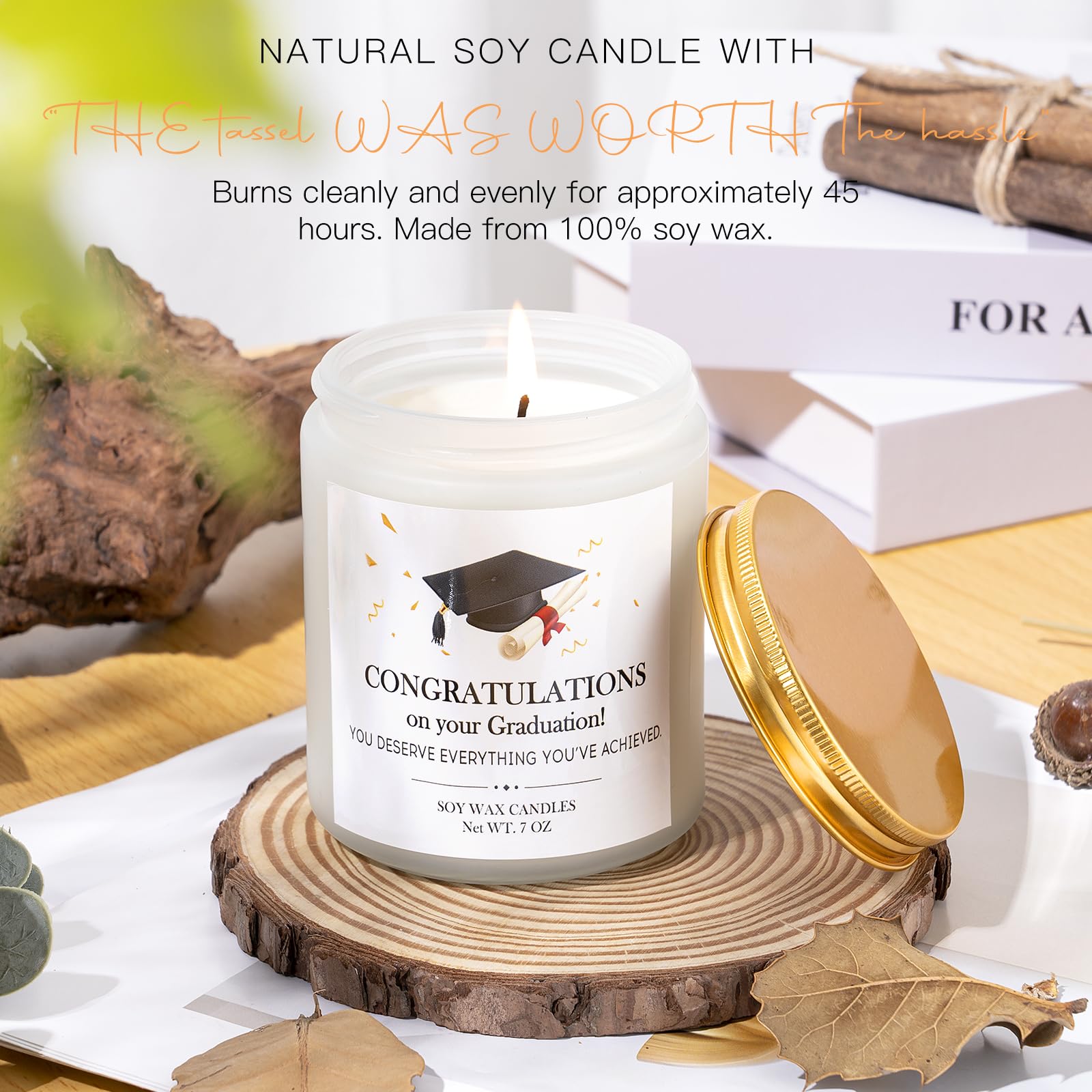 UAREHIBY graduation keychain keepsake of achievement