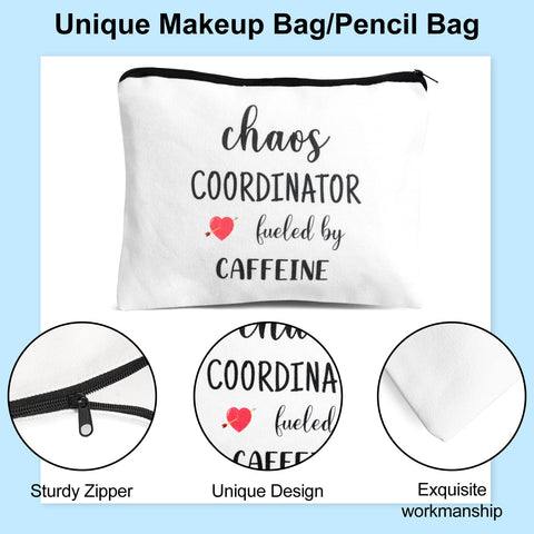 UAREHIBY Chaos Coordinator greeting card for personalized notes.