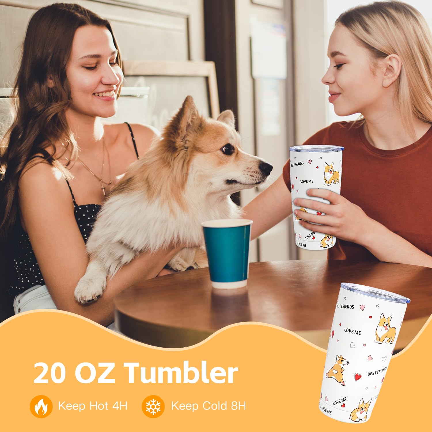 UAREHIBY corgi dish towel absorbs spills quickly and dries fast