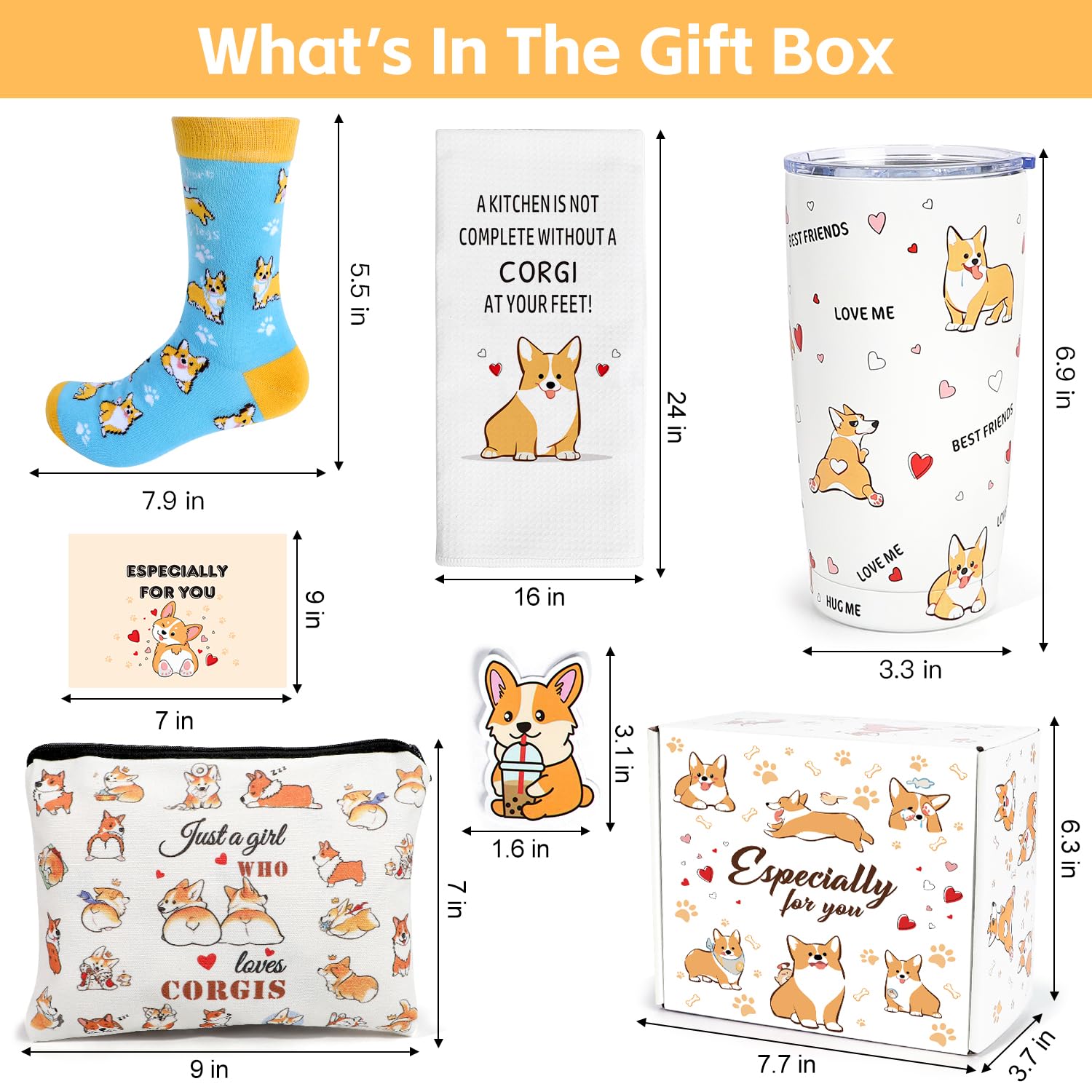 UAREHIBY corgi greeting card adds a thoughtful touch to any gift