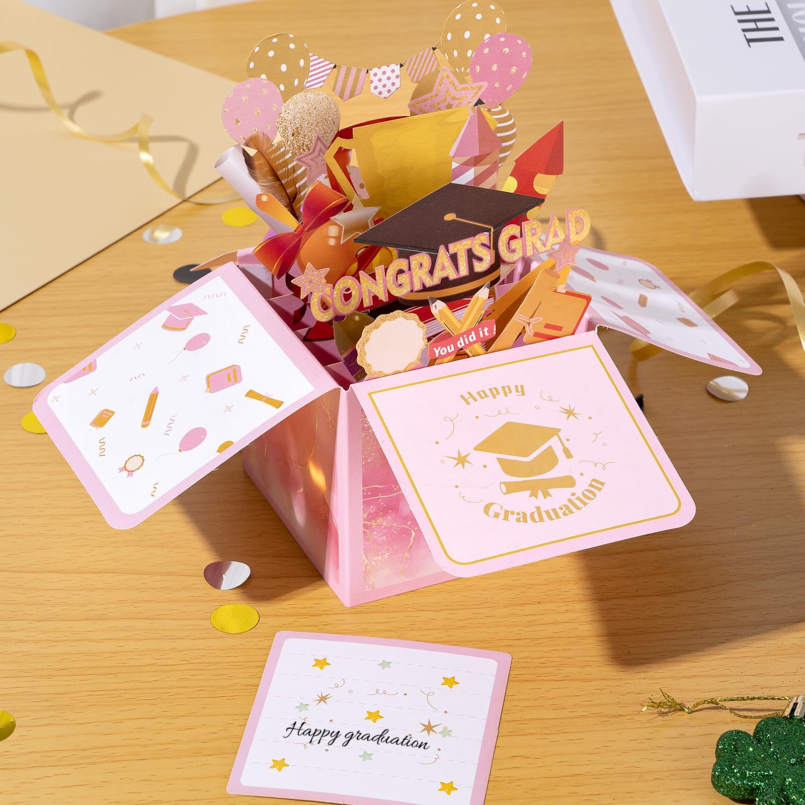 UAREHIBY socks add comfort while cheering on graduates during celebrations.