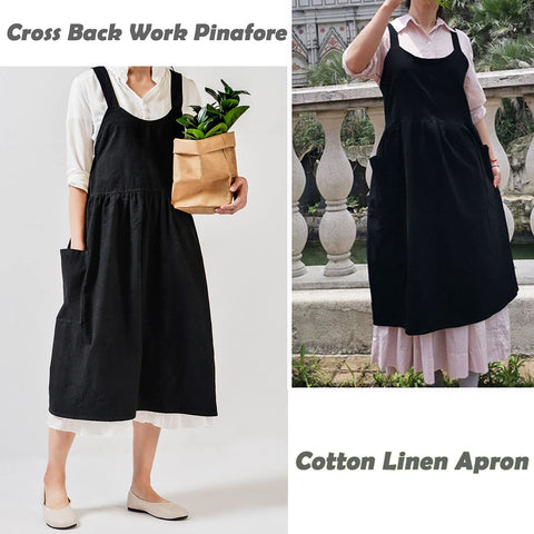 Uaussi kitchen-garden apron ideal for cooking, crafting, and cleaning.