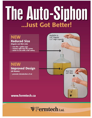 UBREW USA Fermtech 27-inch deluxe siphoning kit with streamlined bottling setup.