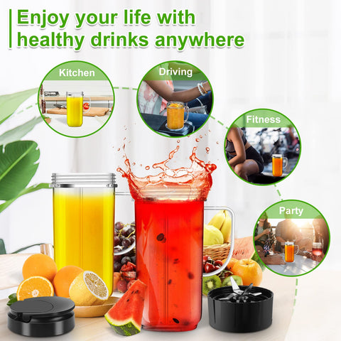 UBYNID dishwasher-safe cups simplify cleanup after blending