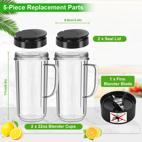 UBYNID cross-blade extractor with gasket for versatile blending