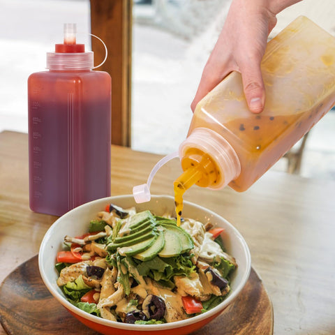 Uceoo wide-mouth bottle makes filling and cleaning fast and easy.