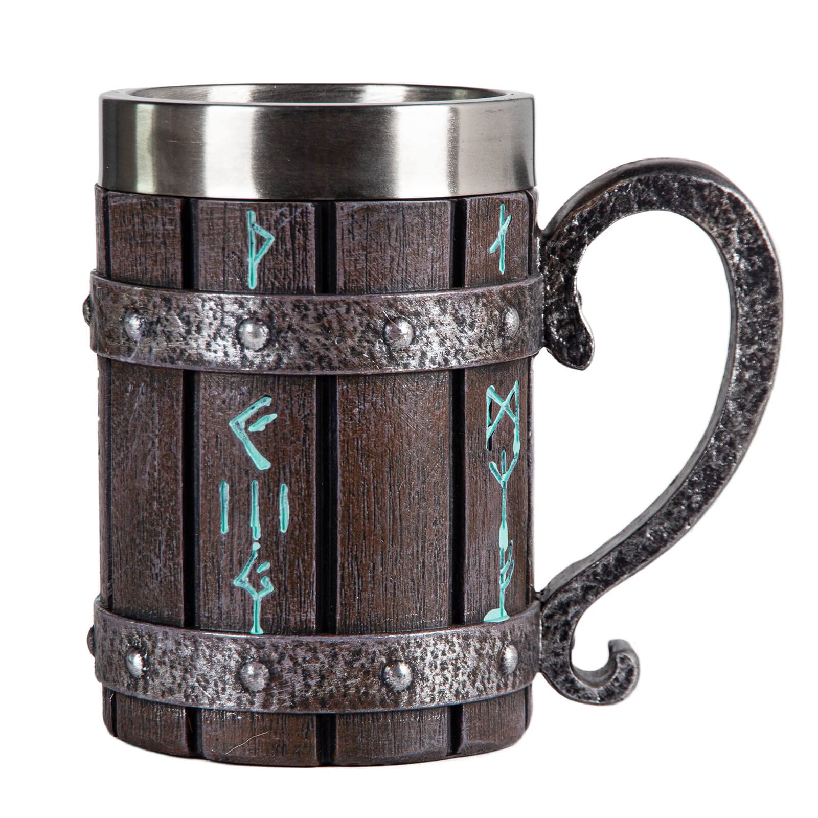 UCOMINS Nordic Viking Rune Mug full 20oz tankard for beer or coffee