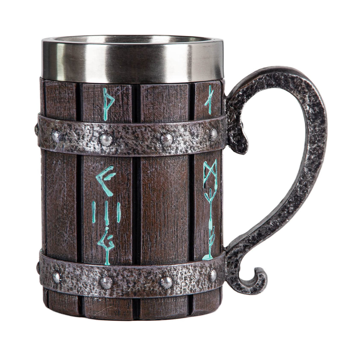 UCOMINS Nordic Viking Rune Mug full 20oz tankard for beer or coffee