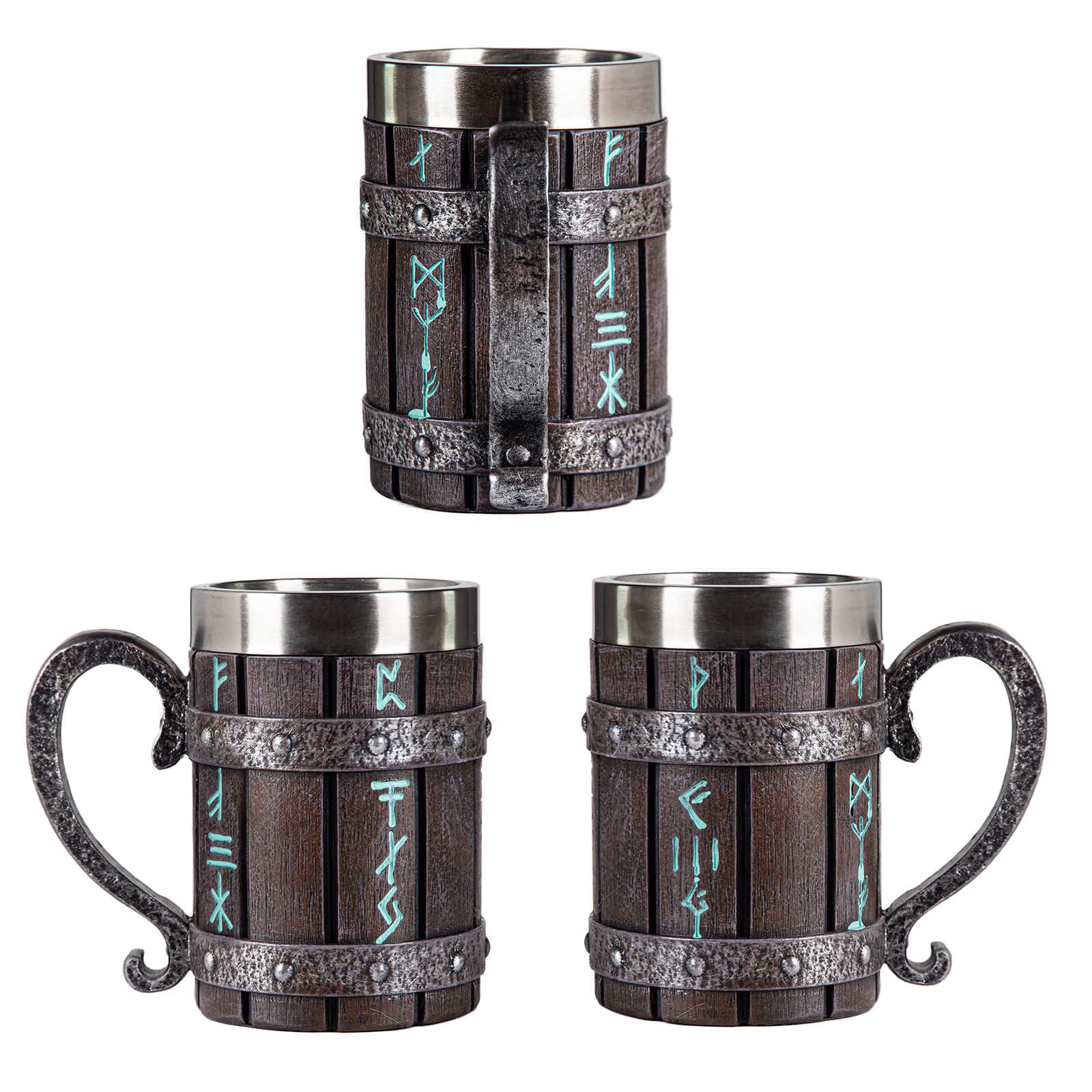 UCOMINS Rune Mug handle offers comfortable grip for easy sipping