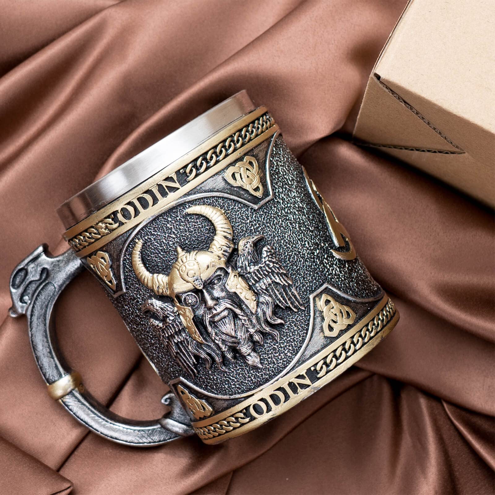 UCOMINS Odin mug gift-ready packaging suits Nordic gifting.
