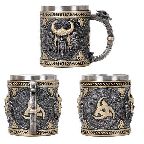 UCOMINS Odin mug stainless interior supports sturdy daily use.