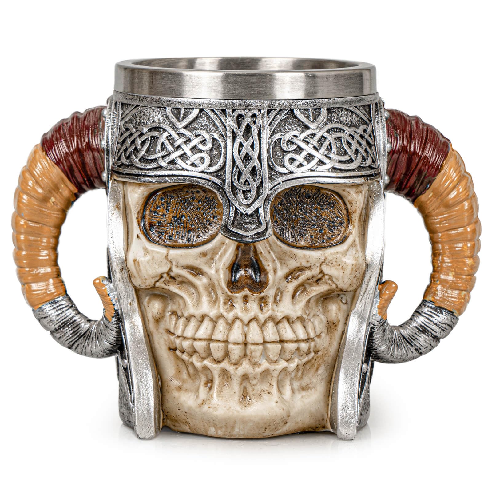 UCOMINS Viking Design stainless steel interior cup with rugged exterior for daily use.