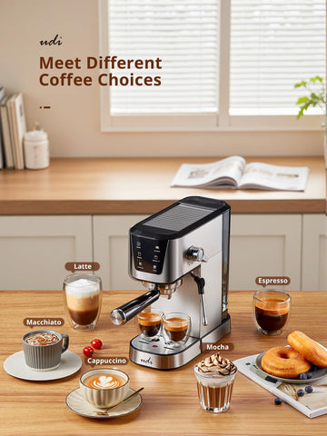 Daily use ready for quick, simple home coffee