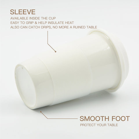 UDMG lead-free microwave-safe cup suitable for reheating drinks.