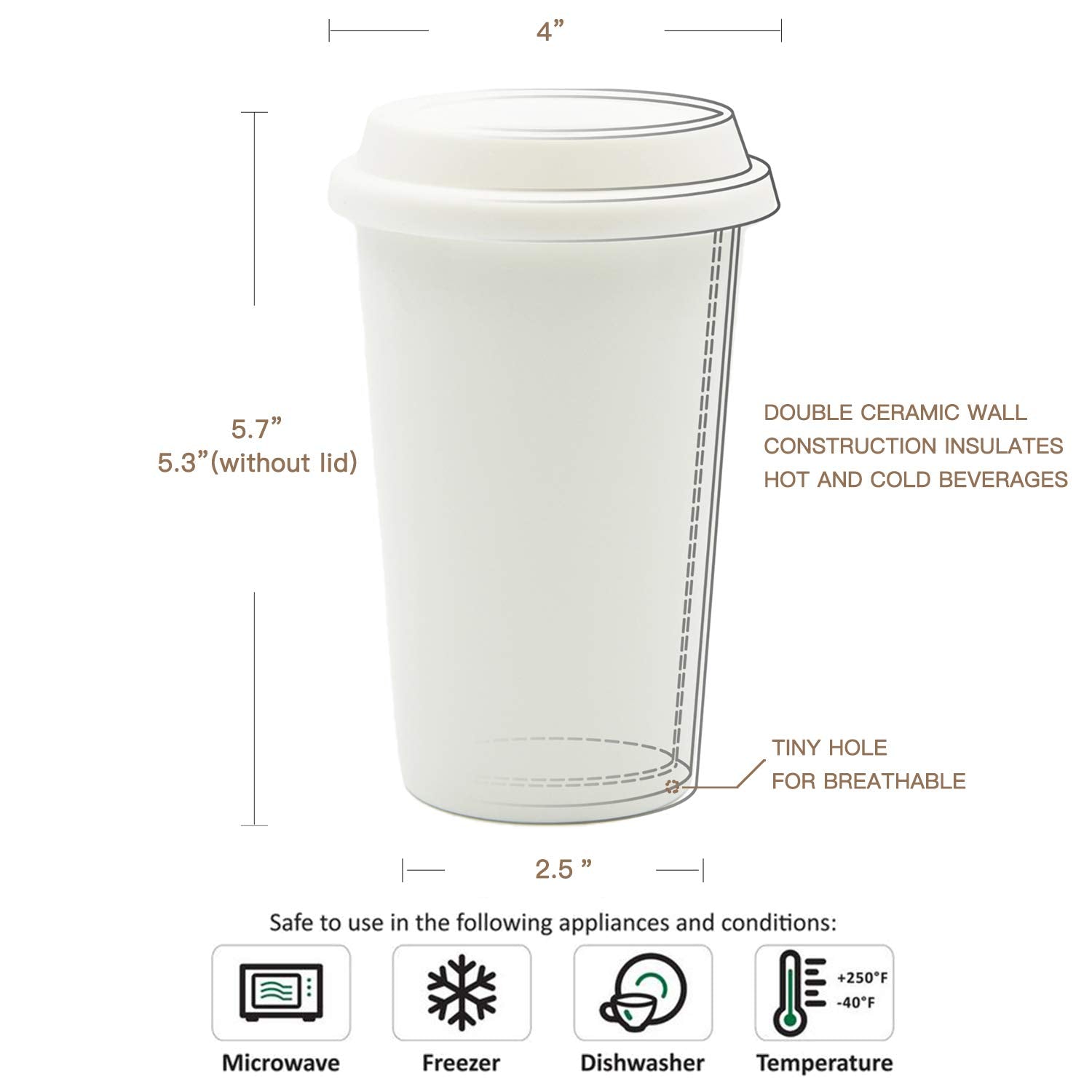 UDMG porcelain tumbler on the go enhances daily coffee rituals.