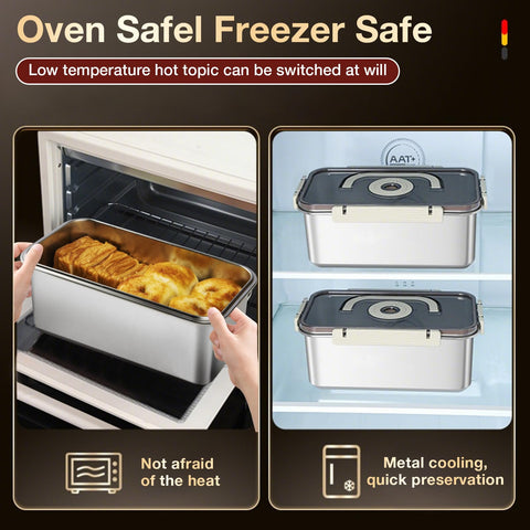 udNmlaiebot bread box full capacity stores multiple loaves conveniently at once.