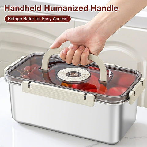 udNmlaiebot bread box on countertop blends with modern kitchens for easy access.