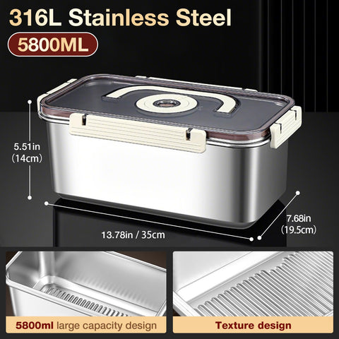 udNmlaiebot bread box lid dial emphasizes time recording to prevent stale bread.