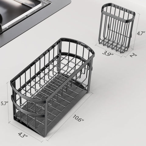 UEFFNR rust-proof black coating resists water spots for long-lasting use.
