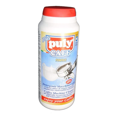 Ufixt Puly Caff Plus espresso cleaner 32oz packaging for deep cleaning
