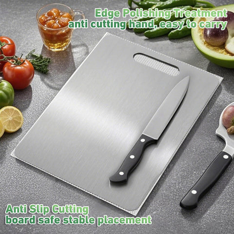Ufolbol Katuchef titanium cutting board knife-friendly surface preserves blade sharpness