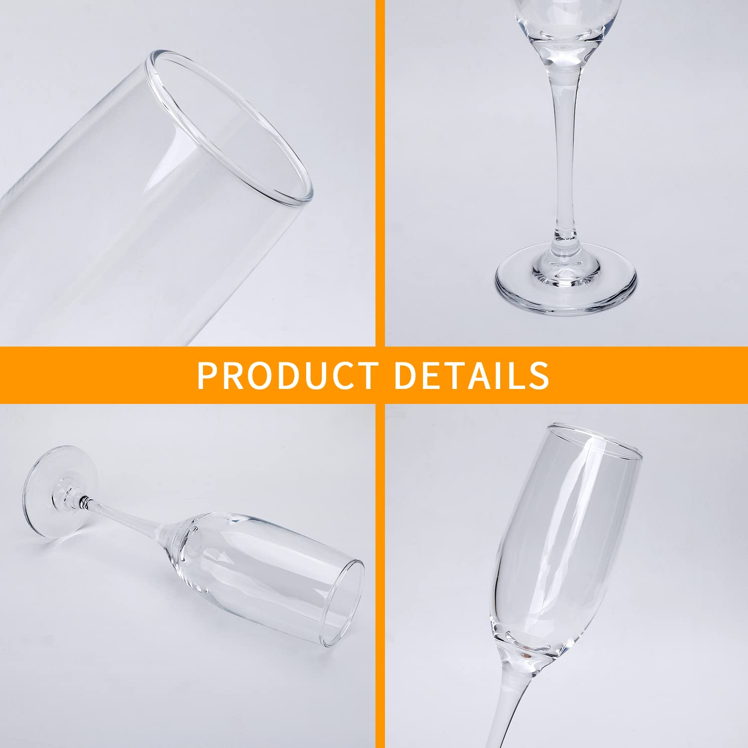 Ufrount narrow upright design concentrates aroma and highlights bubbles.