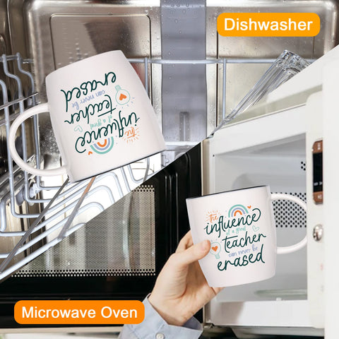 Ugiftcorner mug is dishwasher-safe for easy cleanup after busy teaching days.