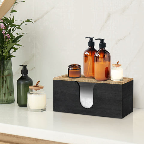 ugiftt gift idea wood paper towel dispenser adds practical decor.
