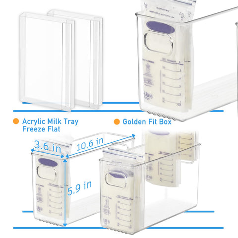 UGOTFEELS container holds up to 15 x 6oz bags to reduce clutter