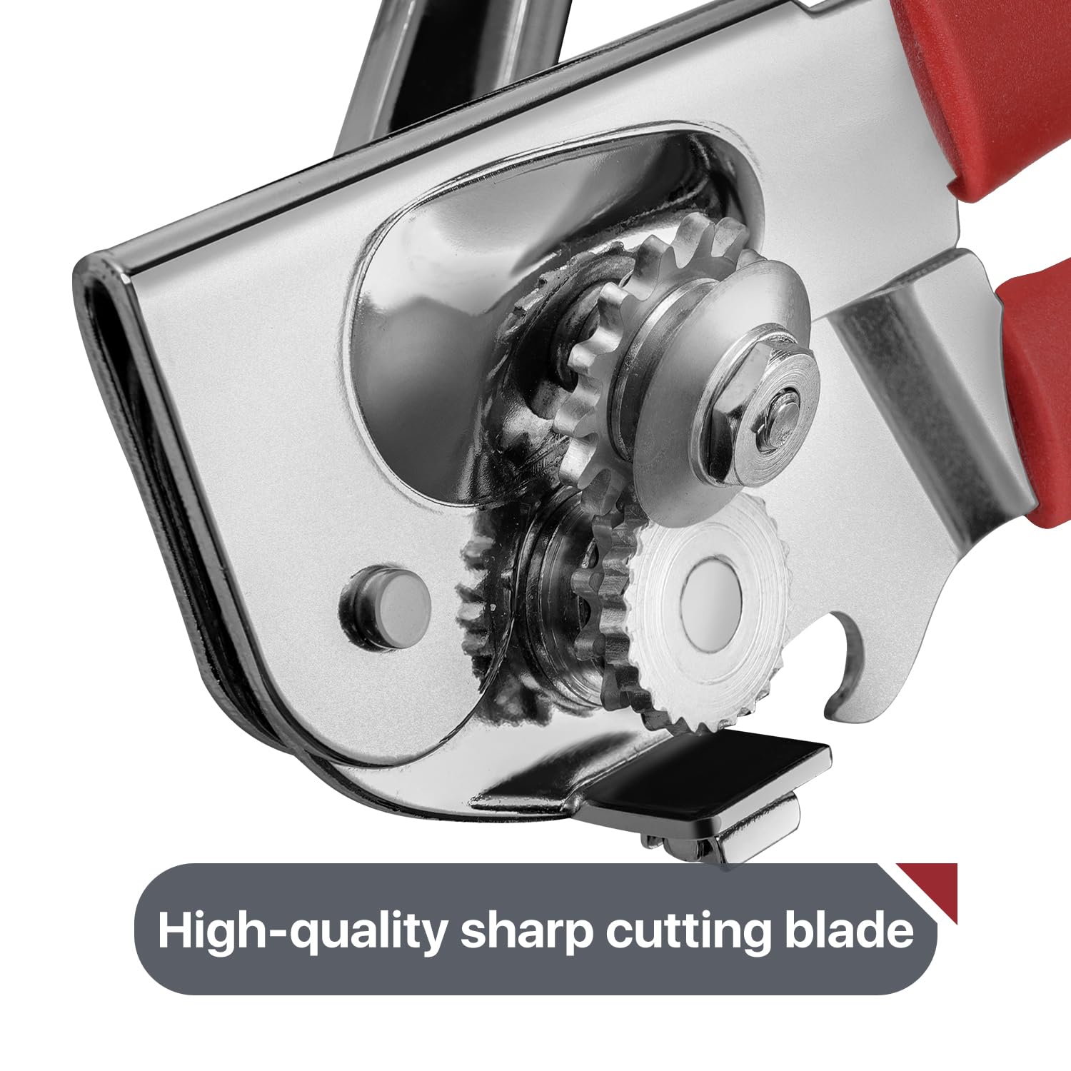 Extra-long handles on the UHIYEE opener reduce hand fatigue during use.