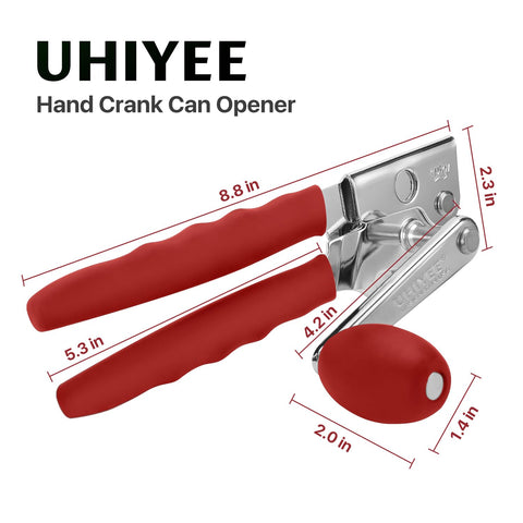 UHIYEE gear-driven operation provides steady, controlled turning for comfortable use.