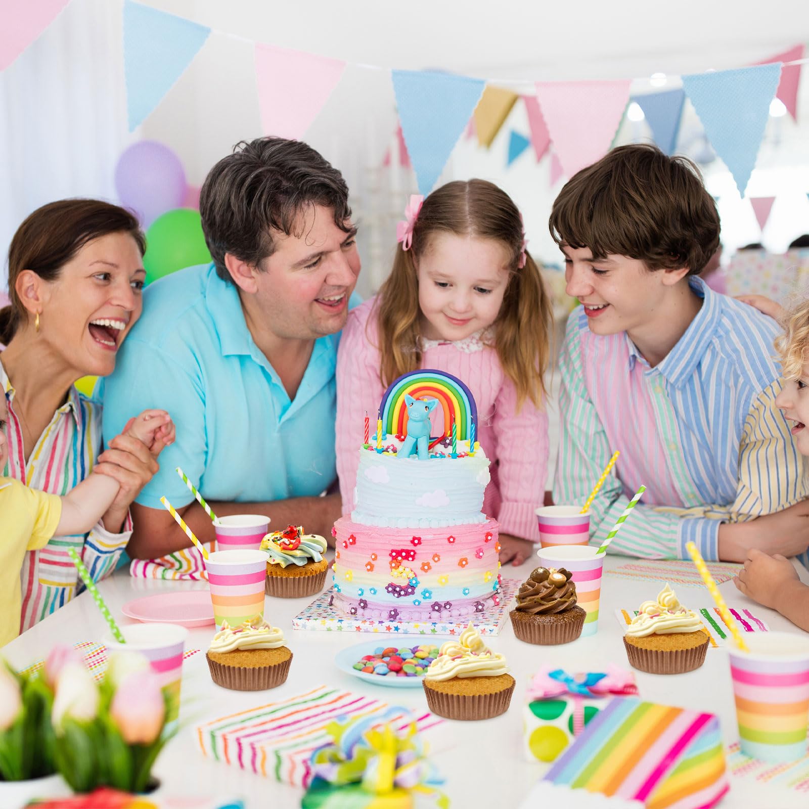 Uiifan 50-pack cupcake paper for party-ready bakeware and snacks.